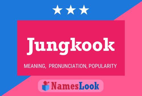 Poster del nome Jungkook