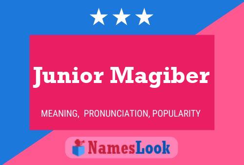 Poster del nome Junior Magiber