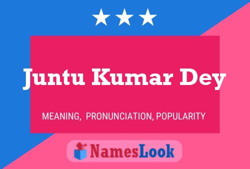 Poster del nome Juntu Kumar Dey