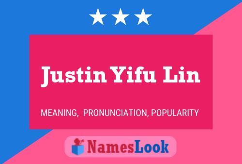 Poster del nome Justin Yifu Lin