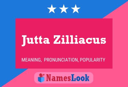 Poster del nome Jutta Zilliacus