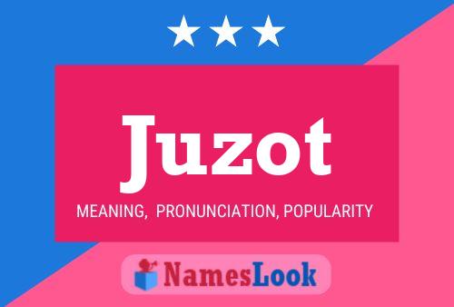 Poster del nome Juzot