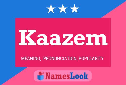 Poster del nome Kaazem