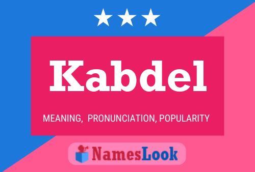 Poster del nome Kabdel