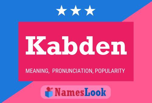 Poster del nome Kabden