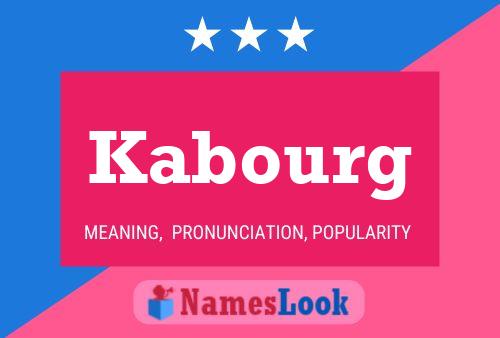 Poster del nome Kabourg