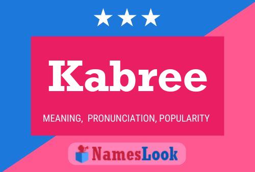 Poster del nome Kabree