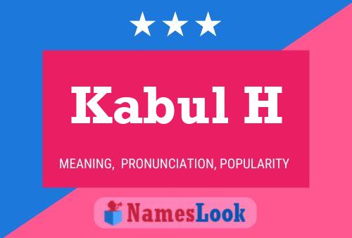 Poster del nome Kabul H