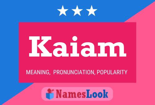 Poster del nome Kaiam