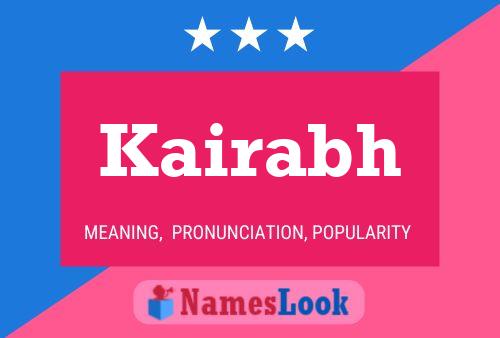 Poster del nome Kairabh