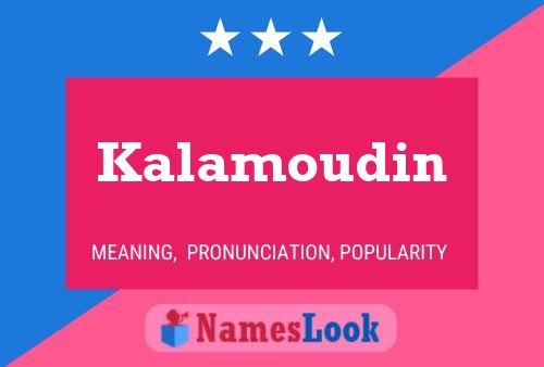 Poster del nome Kalamoudin