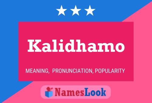 Poster del nome Kalidhamo