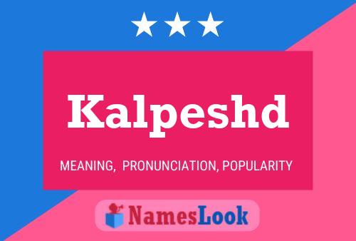 Poster del nome Kalpeshd