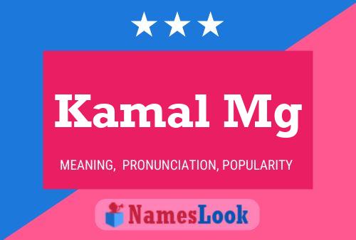 Poster del nome Kamal Mg