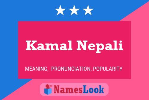 Poster del nome Kamal Nepali