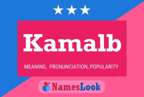 Poster del nome Kamalb