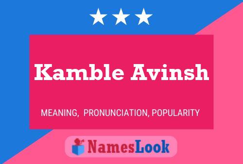 Poster del nome Kamble Avinsh