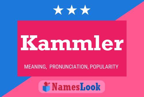 Poster del nome Kammler