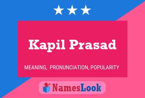 Poster del nome Kapil Prasad