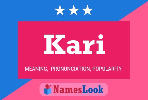 Poster del nome Kari