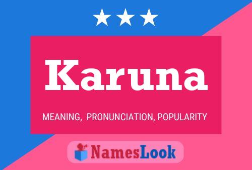 Poster del nome Karuna