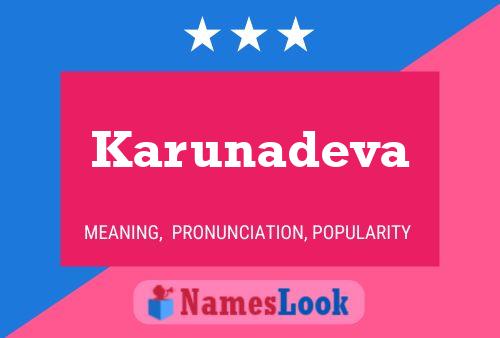 Poster del nome Karunadeva