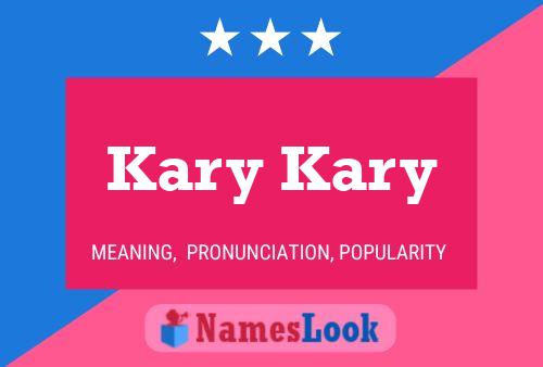 Poster del nome Kary Kary