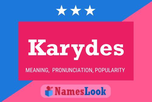 Poster del nome Karydes