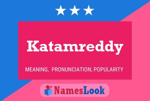 Poster del nome Katamreddy