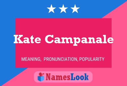 Poster del nome Kate Campanale