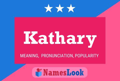 Poster del nome Kathary