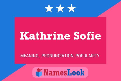 Poster del nome Kathrine Sofie