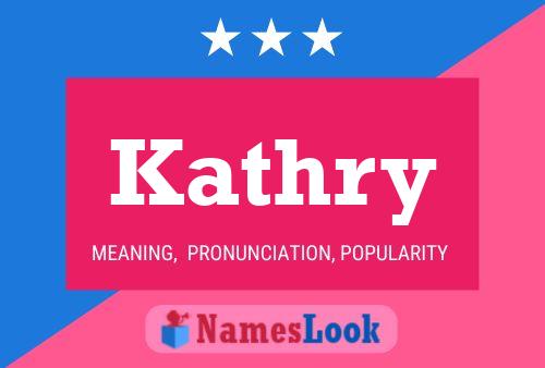 Poster del nome Kathry