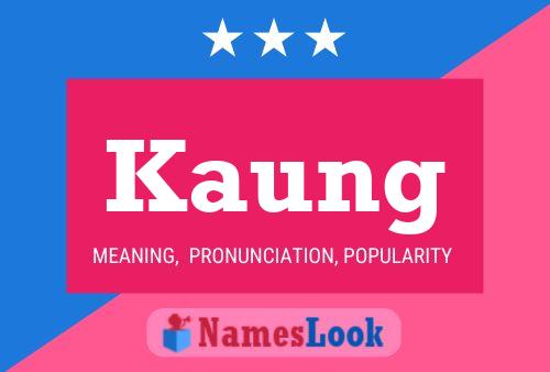 Poster del nome Kaung