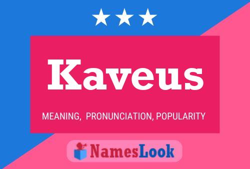 Poster del nome Kaveus