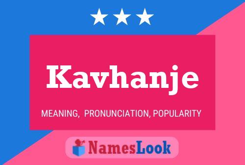 Poster del nome Kavhanje