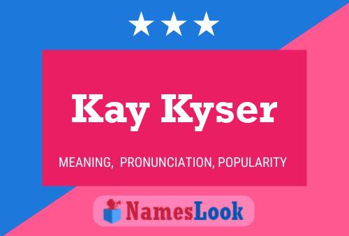 Poster del nome Kay Kyser