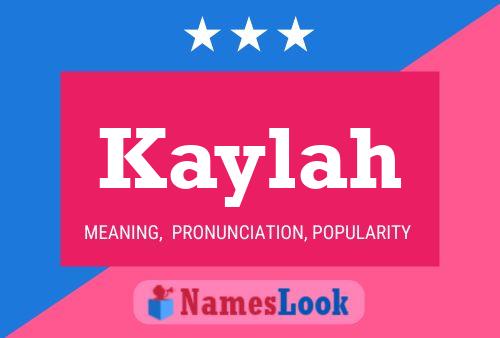 Poster del nome Kaylah