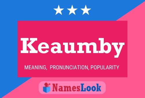 Poster del nome Keaumby