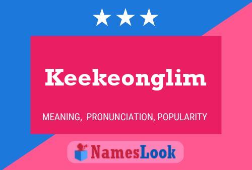 Poster del nome Keekeonglim