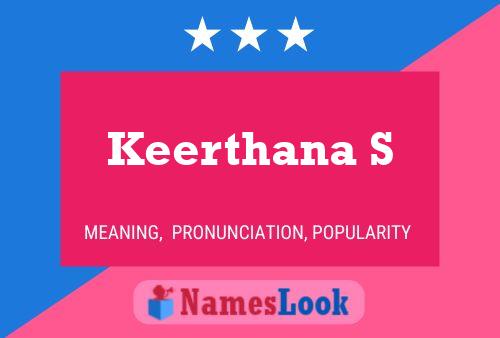 Poster del nome Keerthana S