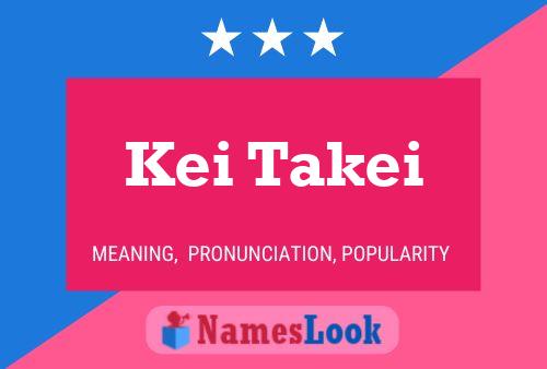 Poster del nome Kei Takei