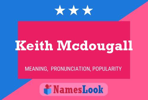 Poster del nome Keith Mcdougall