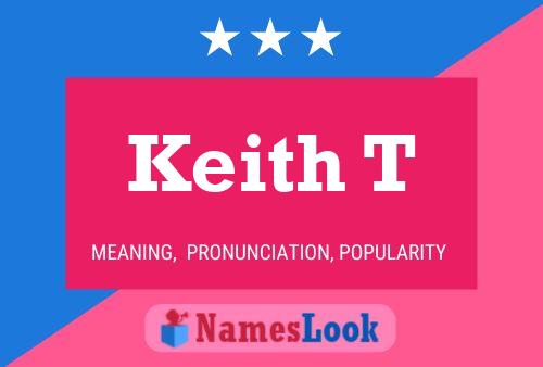 Poster del nome Keith T