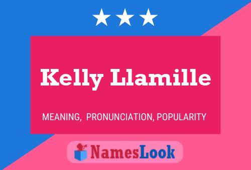 Poster del nome Kelly Llamille