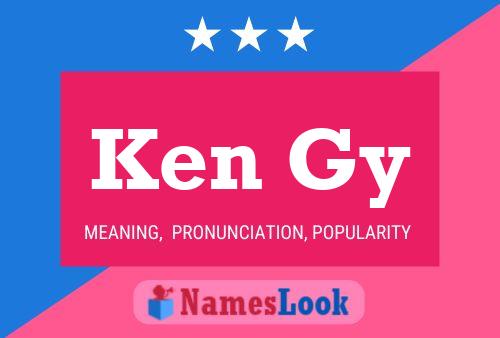 Poster del nome Ken Gy