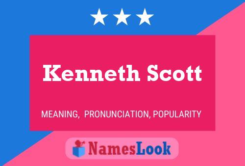 Poster del nome Kenneth Scott