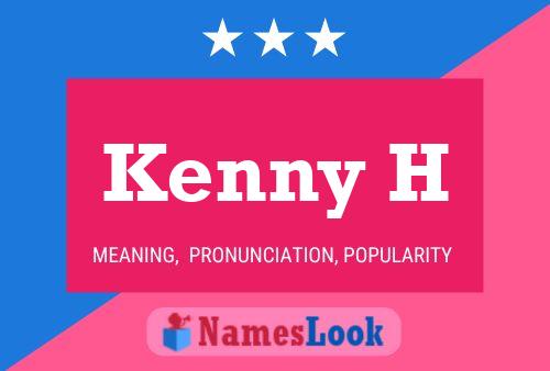 Poster del nome Kenny H