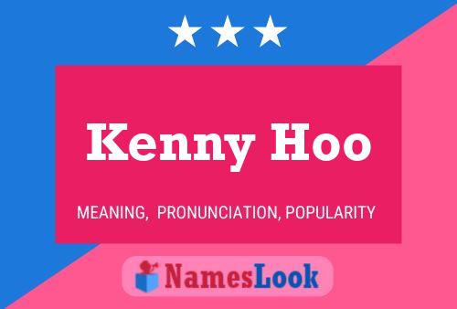 Poster del nome Kenny Hoo