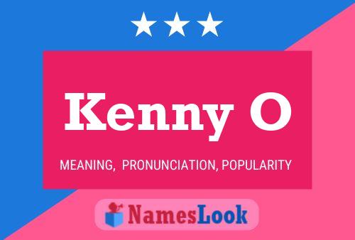 Poster del nome Kenny O